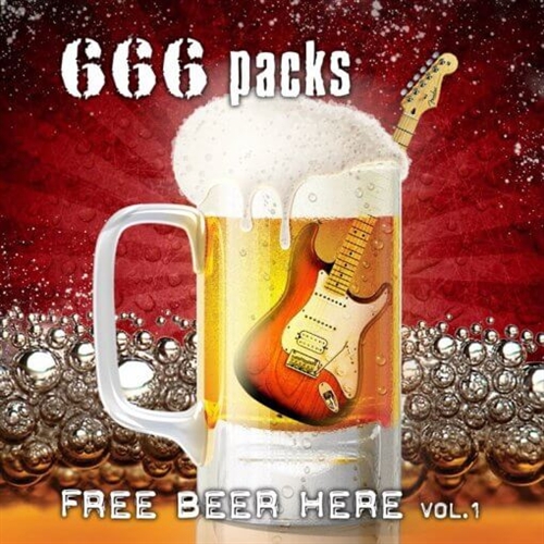 666 Packs-  Free Beer Here Vol. 1, CD