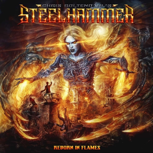 Chris Boltendahls Steelhammer - Reborn in Flames, Box