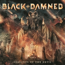 Black And Damned - Servants Of The Devil, Gatefold Double Vinyl (LP1 Grey Marble / LP2 Orange Marble) (LTD. 300)